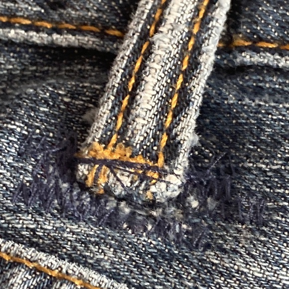 Mens Levi’s Dark Wash 559 Relaxed Straight Fit Size 42x28 Jeans - Picture 9 of 17